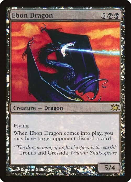 Ebon Dragon Card Front