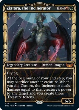 Ziatora, l'Inceneritrice Card Front