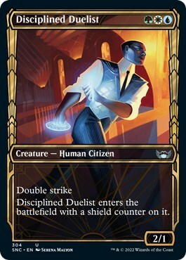 Disciplined Duelist Card Front
