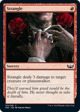 Strangle Card Front