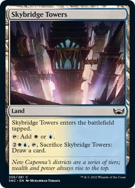 Skybridge Towers Card Front