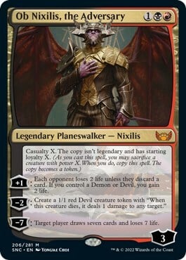 Ob Nixilis, the Adversary Card Front