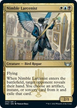 Nimble Larcenist Card Front