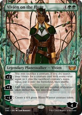 Vivien on the Hunt Card Front