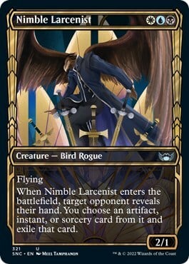 Nimble Larcenist Card Front