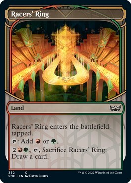Racers' Ring Card Front