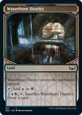 Waterfront District Card Front