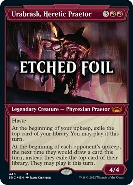 Urabrask, Heretic Praetor Card Front