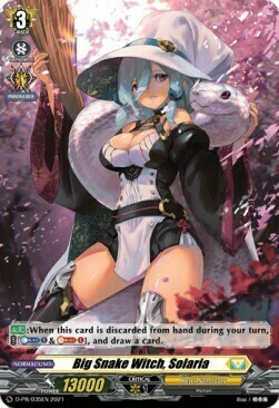 Big Snake Witch, Solaria Card Front