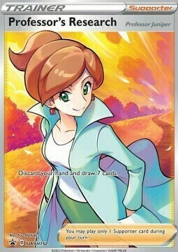 Professor's Research - Professor Juniper Card Front