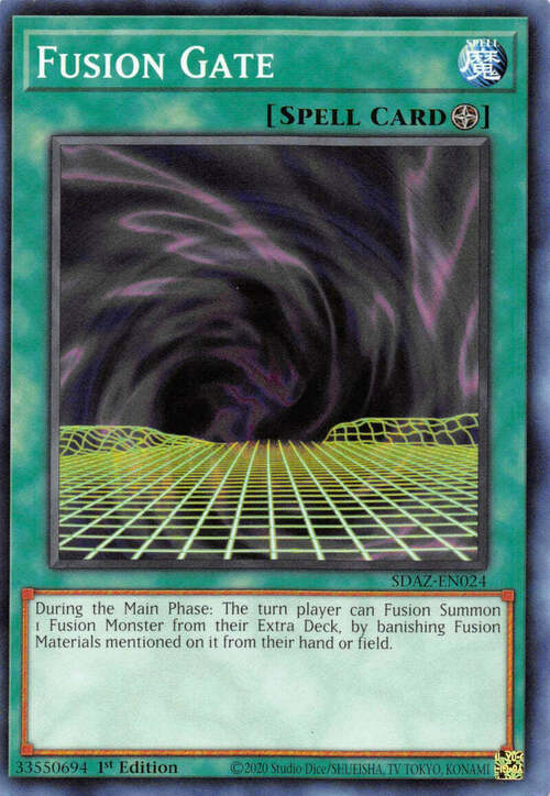 Fusion Gate Card Front