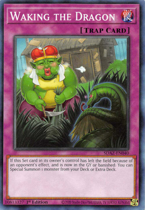 Waking the Dragon Card Front