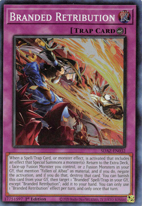 Branded Retribution Card Front