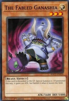 The Fabled Ganashia Card Front