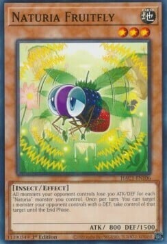Naturia Fruitfly Card Front