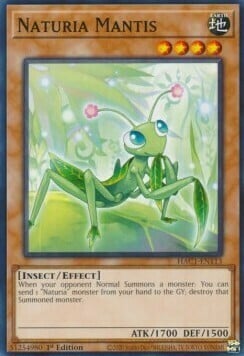 Naturia Mantis Card Front