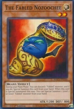 The Fabled Nozoochee Card Front