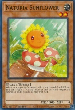 Naturia Sunflower Card Front