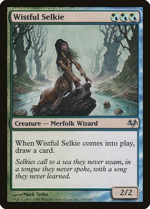 Selkie Malinconica Card Front
