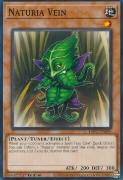 Naturia Vein Card Front