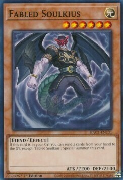 Fabled Soulkius Card Front