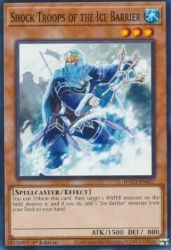 Shock Troops of the Ice Barrier Card Front