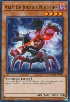 Ally of Justice Nullfier Card Front