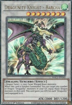 Dragunity Knight - Barcha Card Front