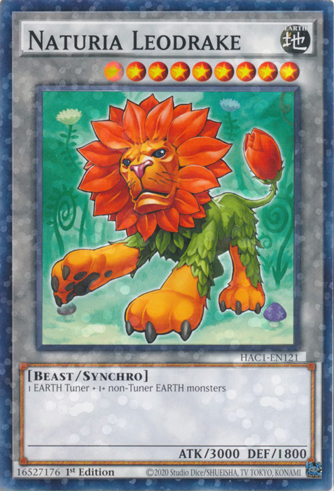 Naturia Leodrake Card Front