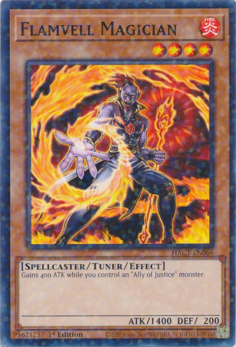Flamvell Magician Card Front