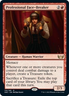 Professional Face-Breaker Card Front