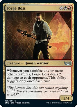 Forge Boss Card Front