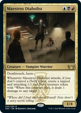 Maestros Diabolist Card Front