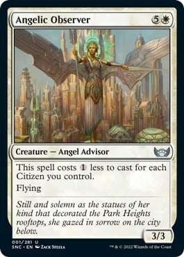 Angelic Observer Card Front