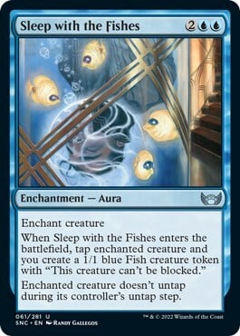Sleep with the Fishes Card Front