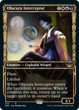 Obscura Interceptor Card Front