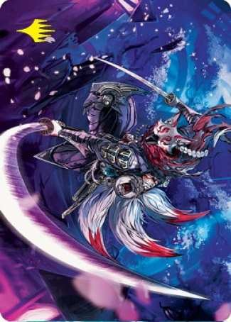 Art Series: Blade-Blizzard Kitsune Card Front