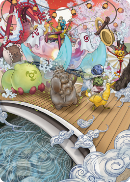 Art Series: March of Otherworldly Light Card Front