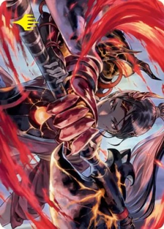 Art Series: Risona, Asari Commander Card Front