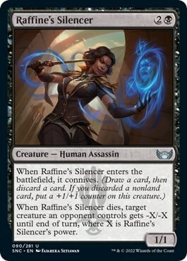 Raffine's Silencer Card Front