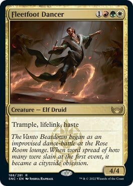 Fleetfoot Dancer Card Front