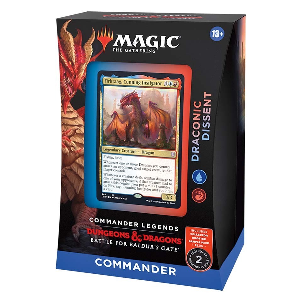 Commander Legends: Battle for Baldur's Gate | "Draconic Dissent" Deck