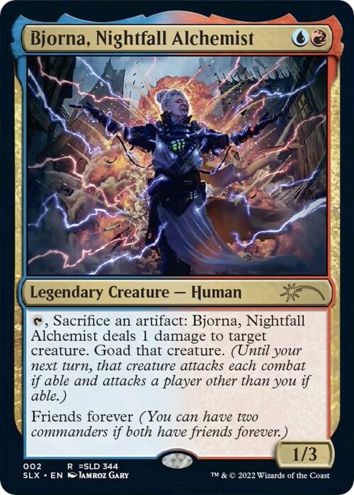 Bjorna, Nightfall Alchemist Card Front