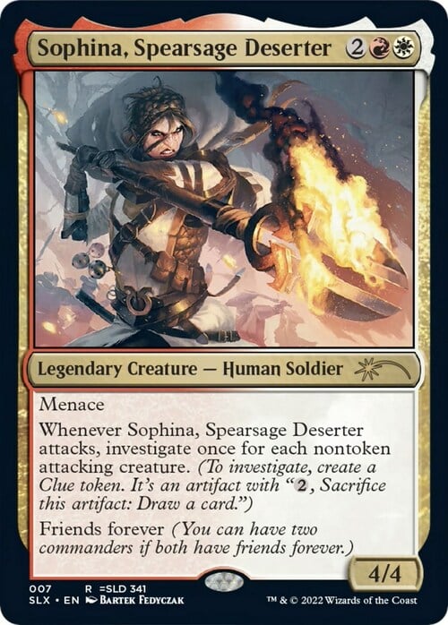 Sophina, Spearsage Deserter Card Front