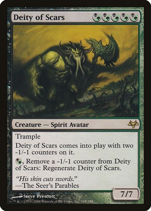 Deity of Scars Card Front