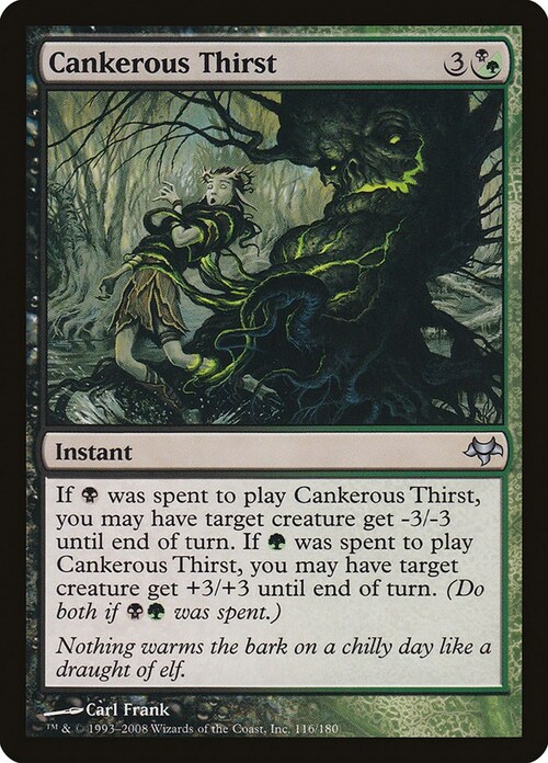 Cankerous Thirst Card Front