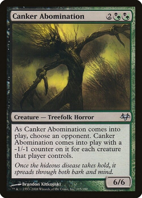 Canker Abomination Card Front