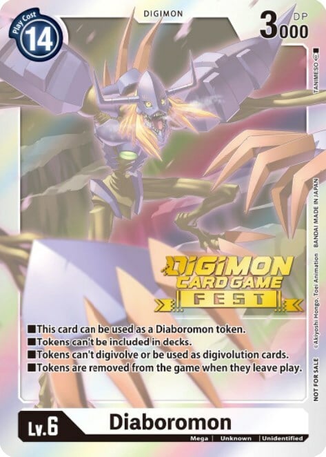 Diaboromon Card Front
