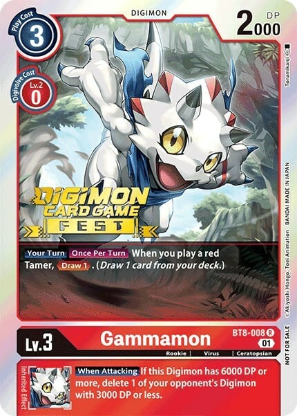 Gammamon Card Front