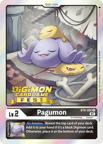 Pagumon Digimon Card Game Fest | Digimon | CardTrader Pagumon Digimon Card Game Fest | Digimon | CardTrader